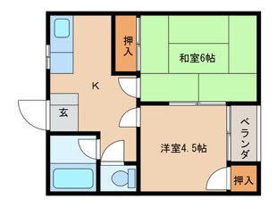 京第一マンションの物件間取画像